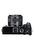  image of canon-eos-m6-mk-ii-csc-camera-black-with-ef-m-15-45mm-is-stm-lens-amp-evf-dc2nbspviewfinder