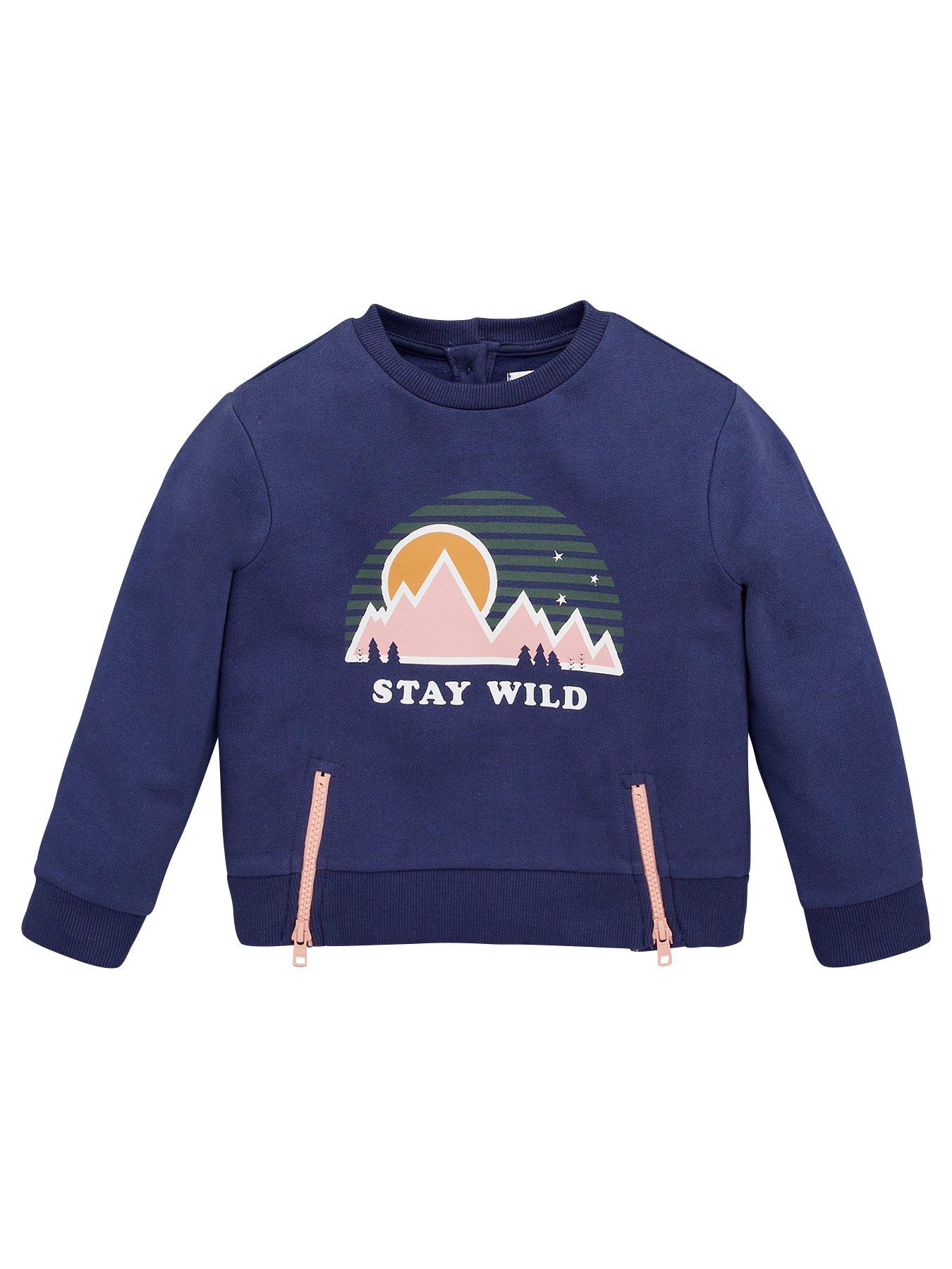 V By Very Girls 'Stay Wild' Sweatshirt review