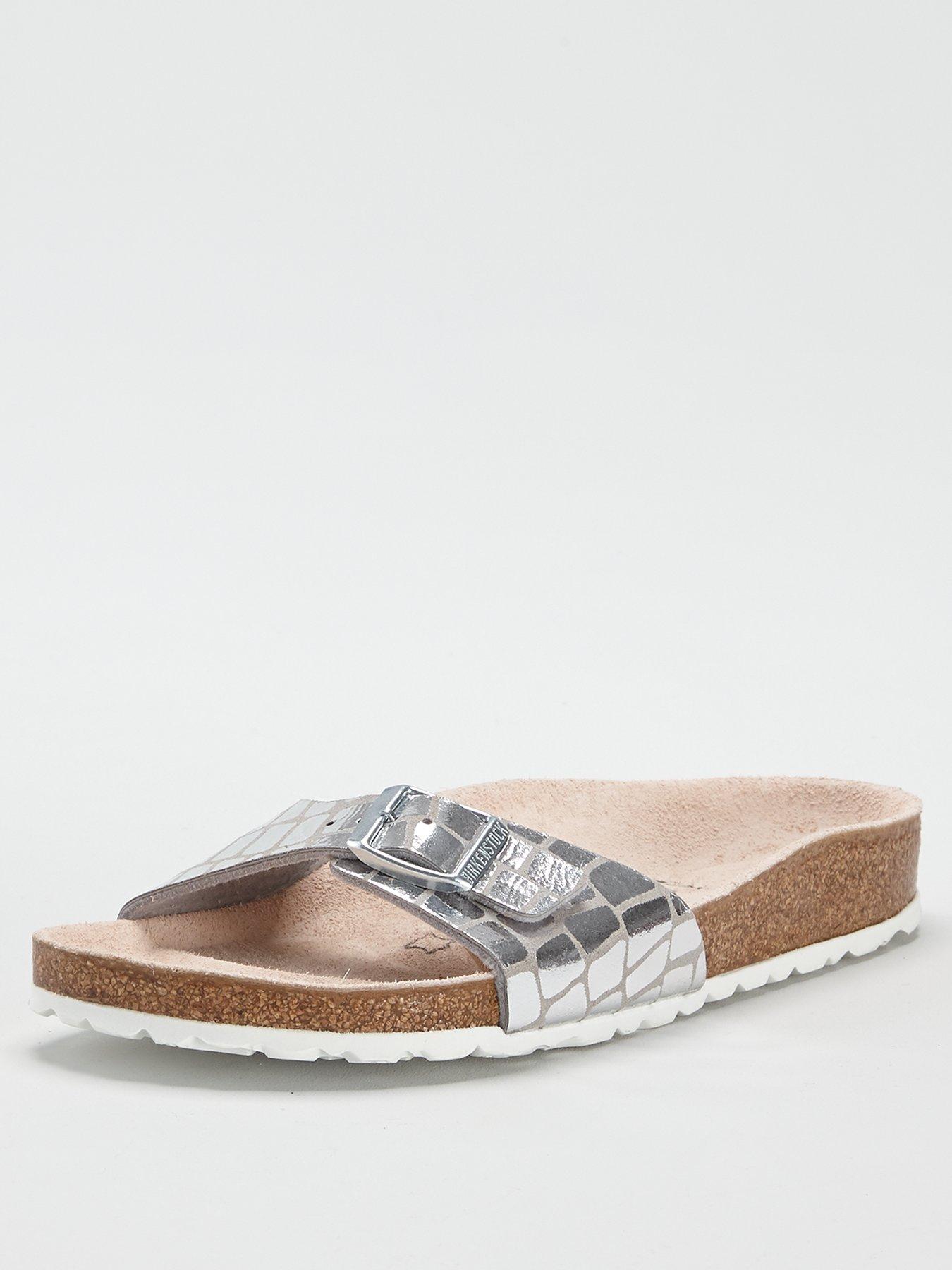 silver madrid birkenstocks uk