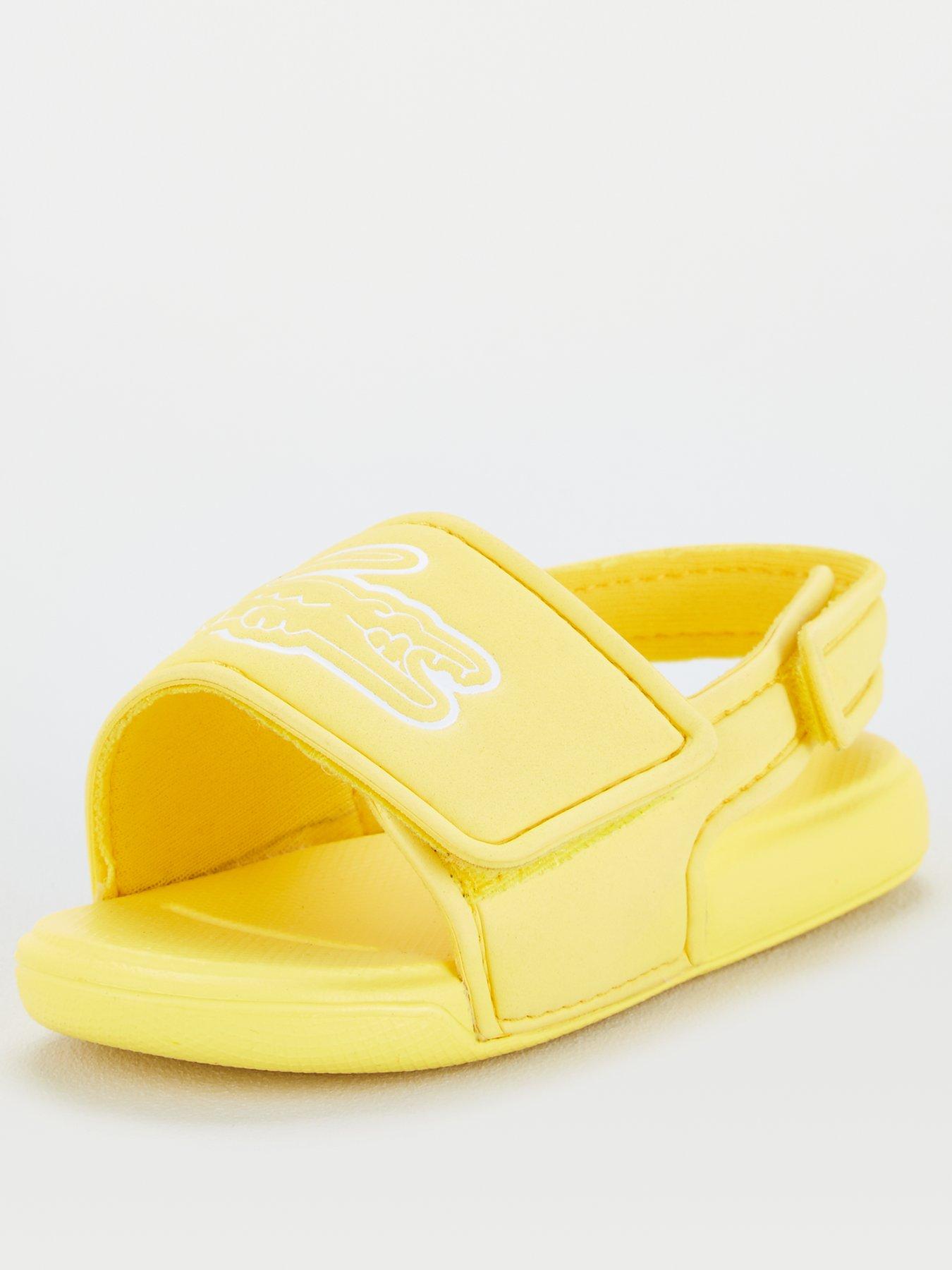 lacoste infant sliders