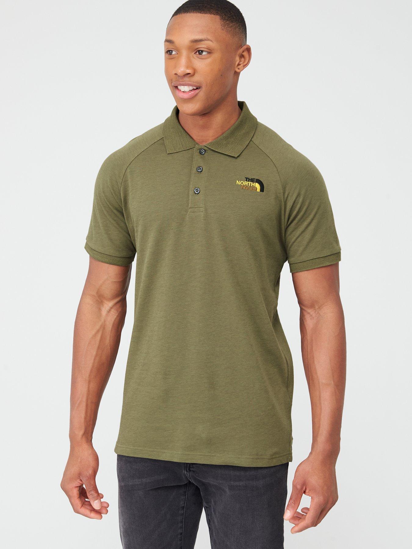 the north face raglan polo