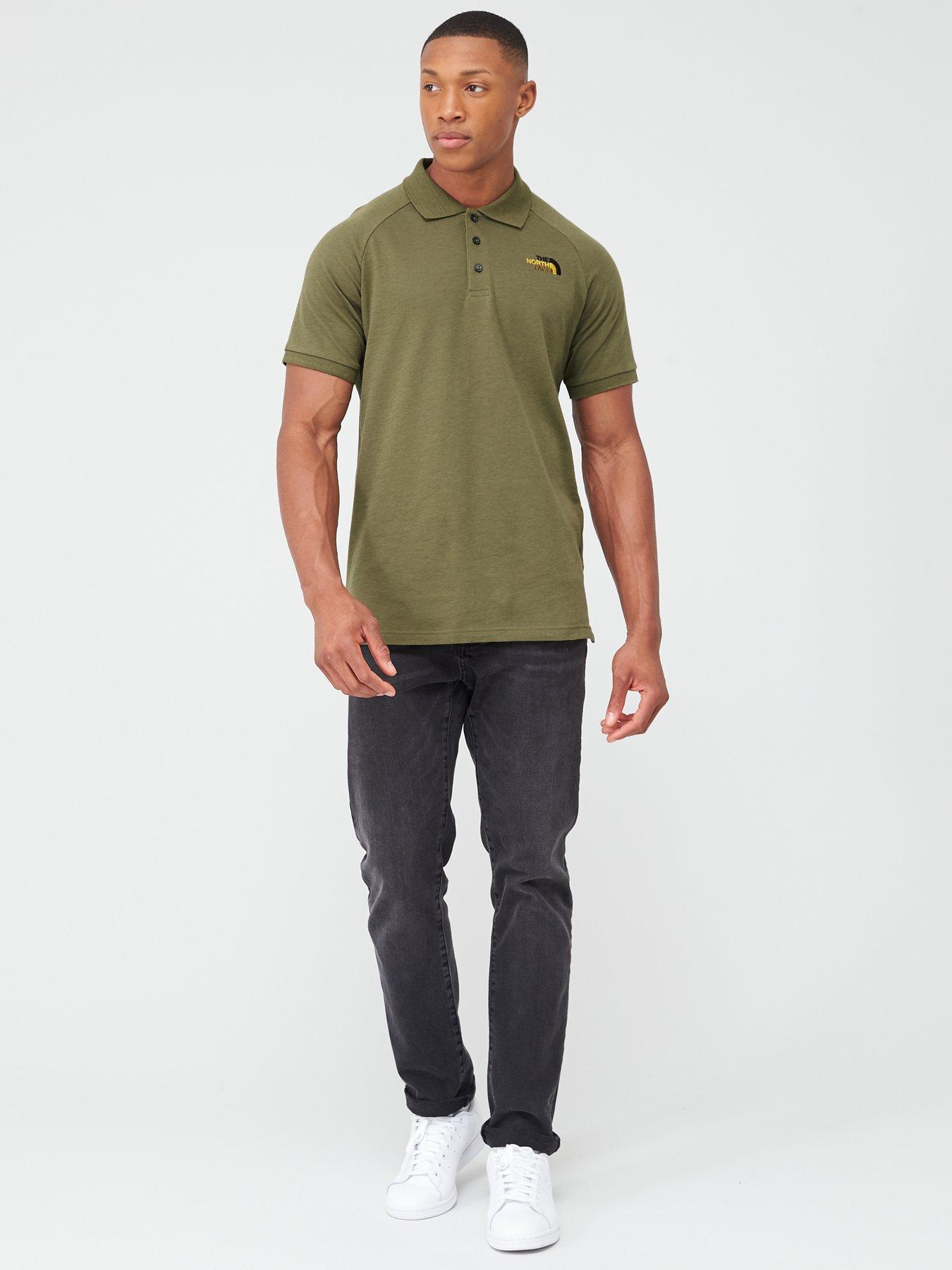 north face raglan polo