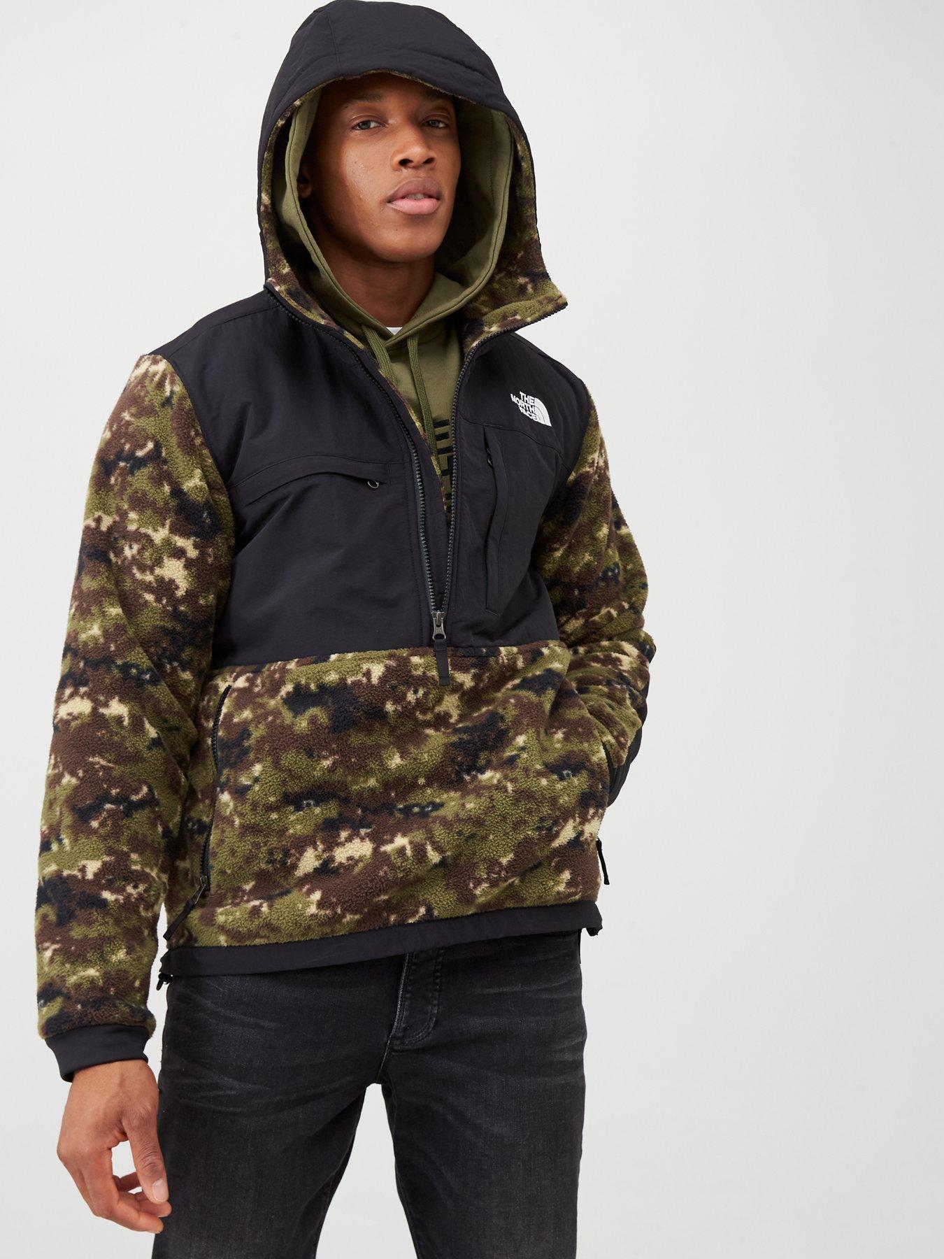 camo north face jacket mens