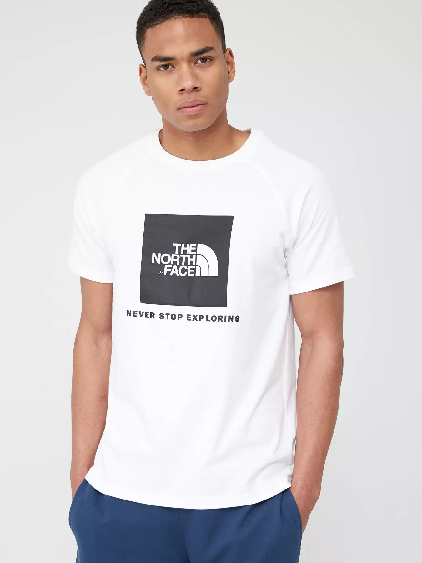 THE NORTH FACE Men's S/S Simple Dome Tee - White
