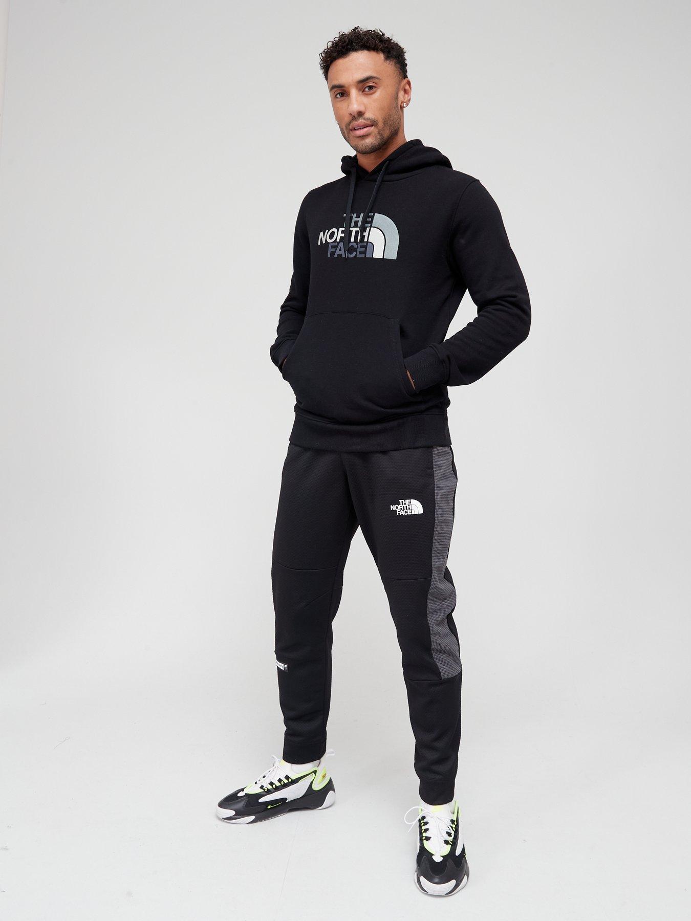 The north face clearance tracksuit black