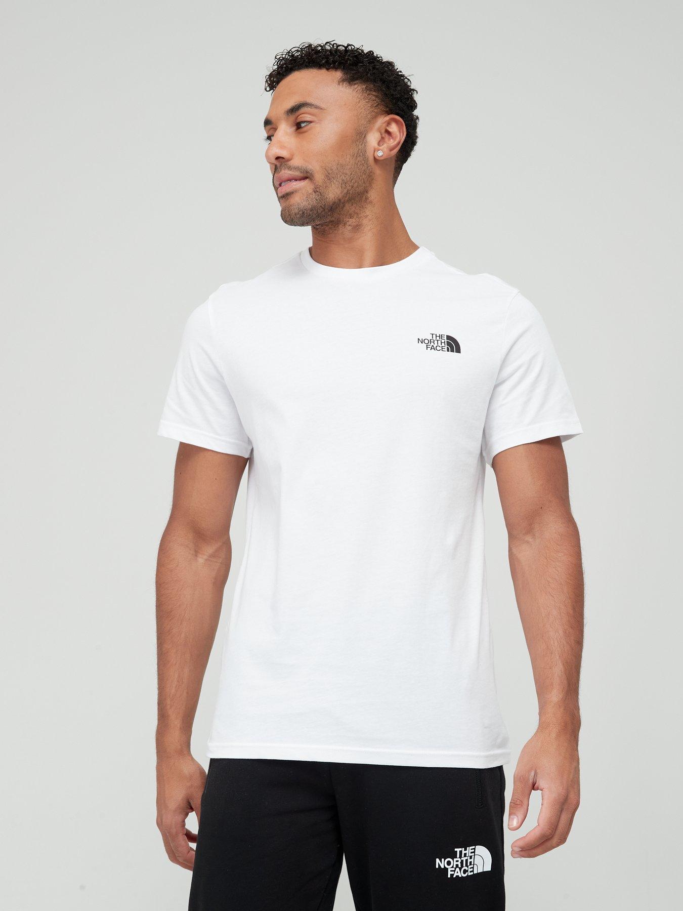 THE NORTH FACE Men's S/S Simple Dome Tee - White | very.co.uk