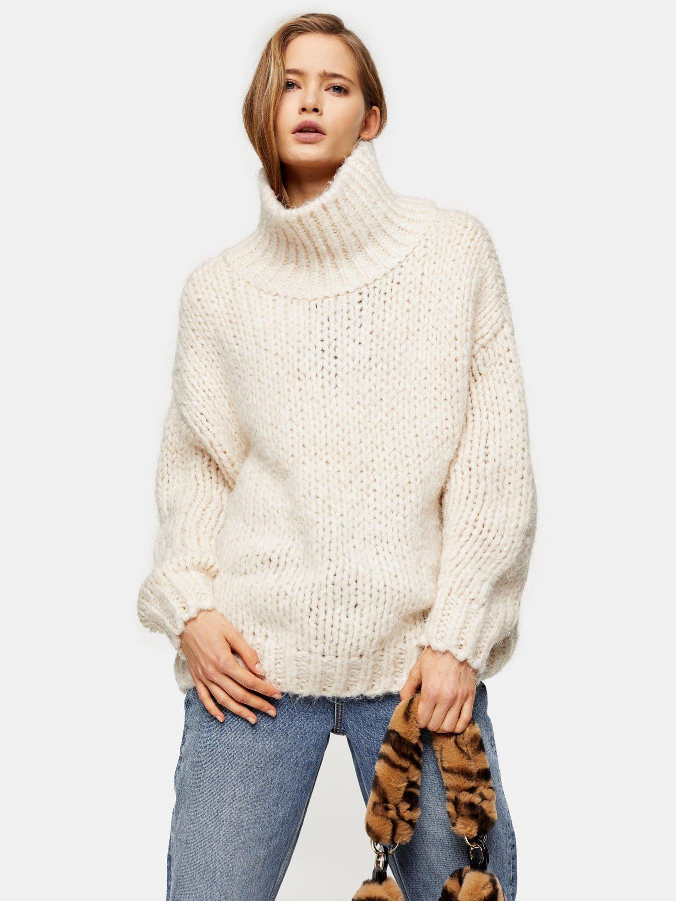 topshop chunky knit cardigan