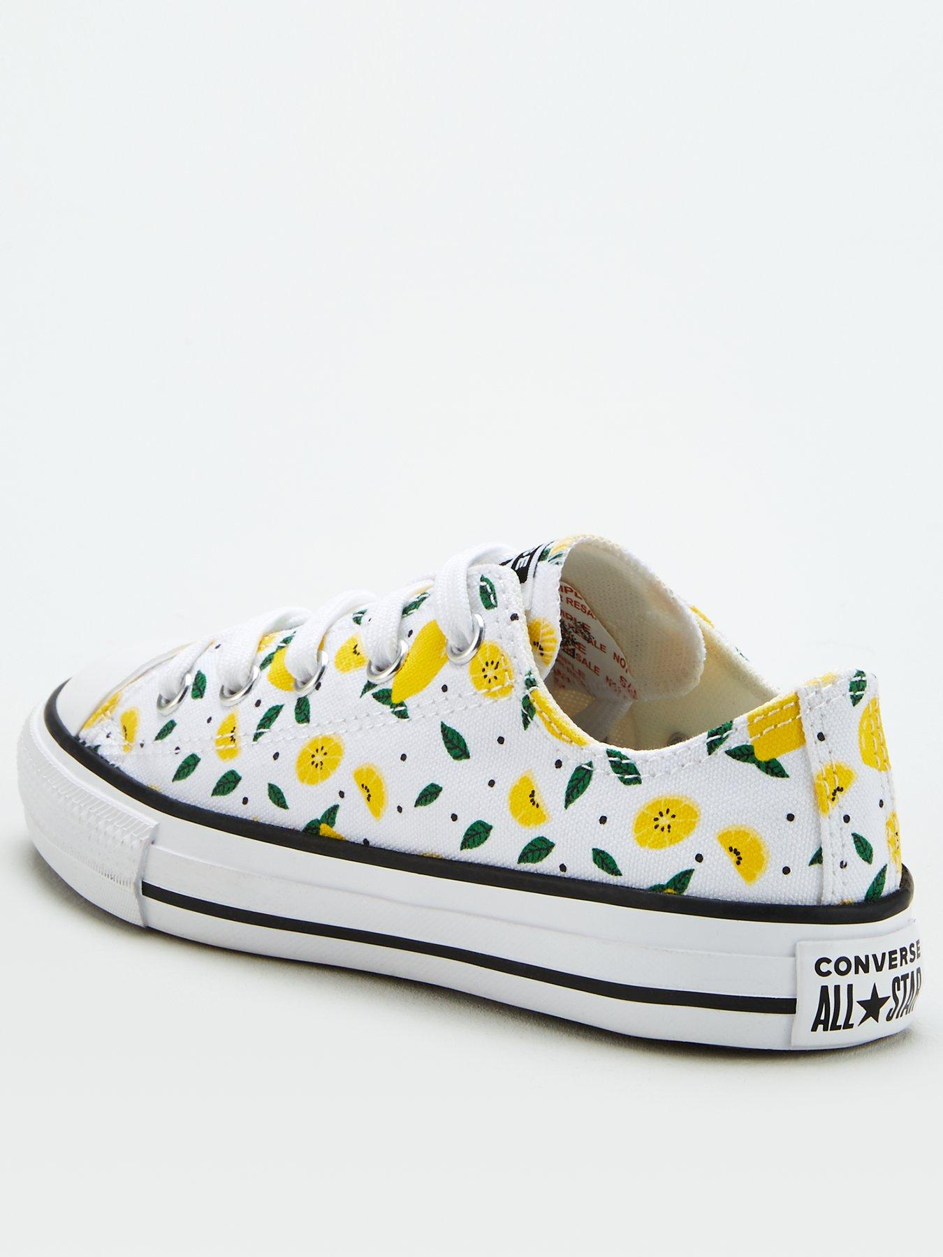 childrens yellow converse boots