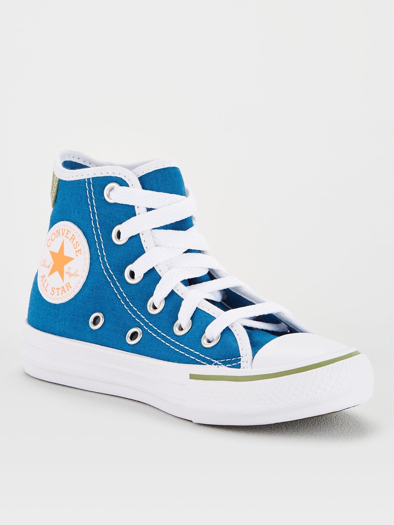 childrens blue converse