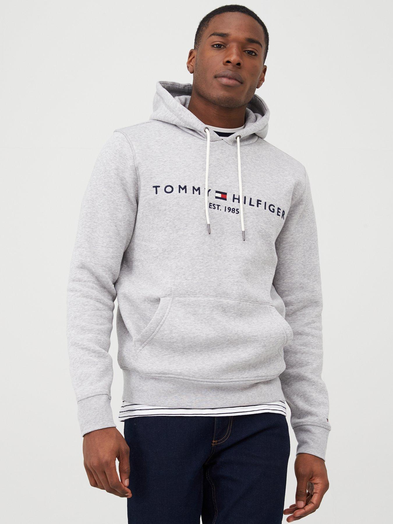 undefined Core Logo Overhead Hoodie - Light Grey