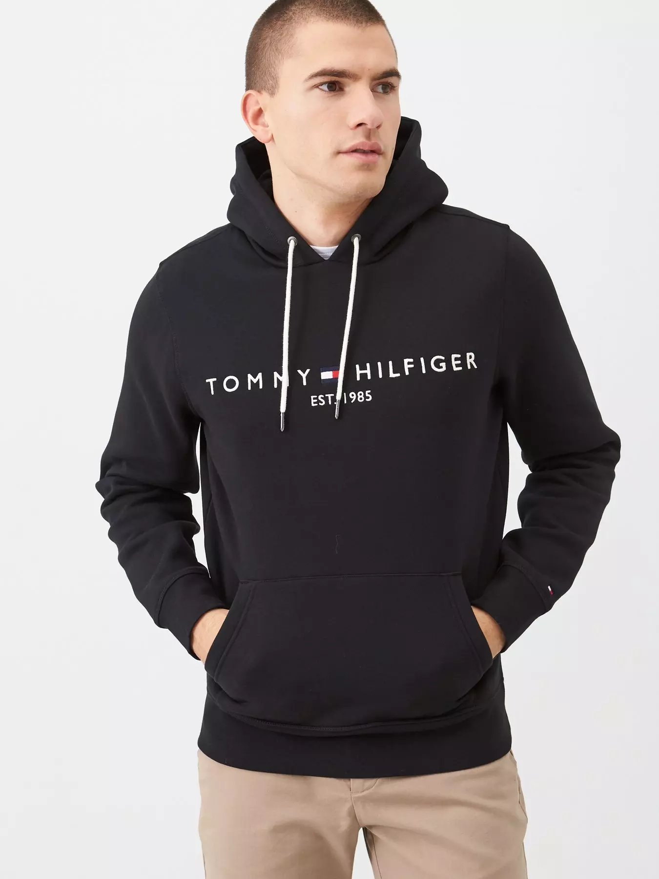 Big and Tall Tommy Logo Hoodie