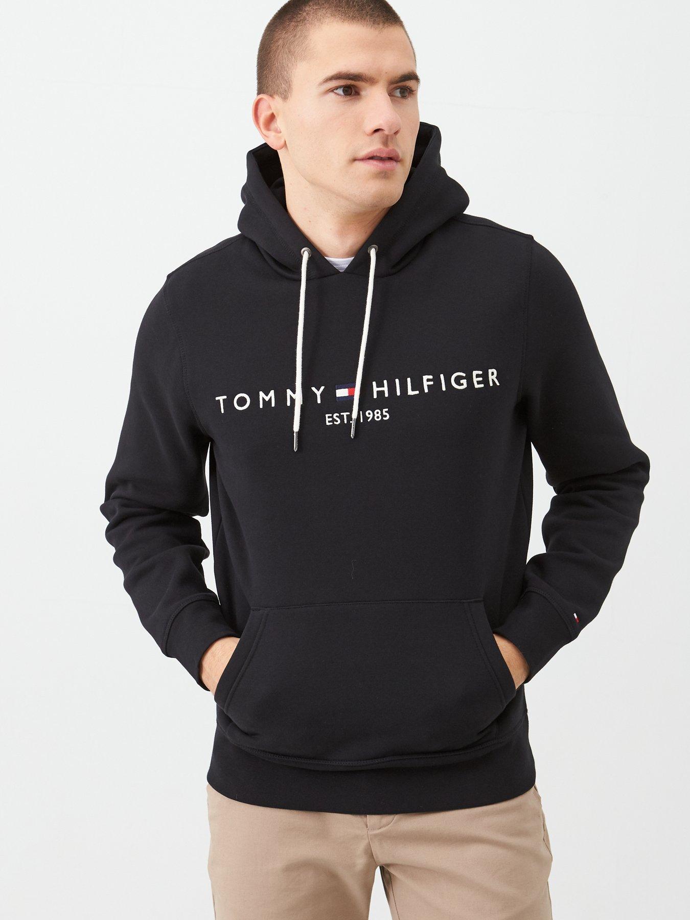 undefined Core Logo Overhead Hoodie - Black
