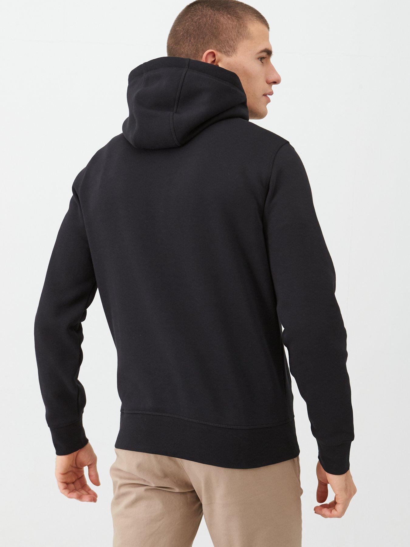 Hilfiger black cheap hoodie