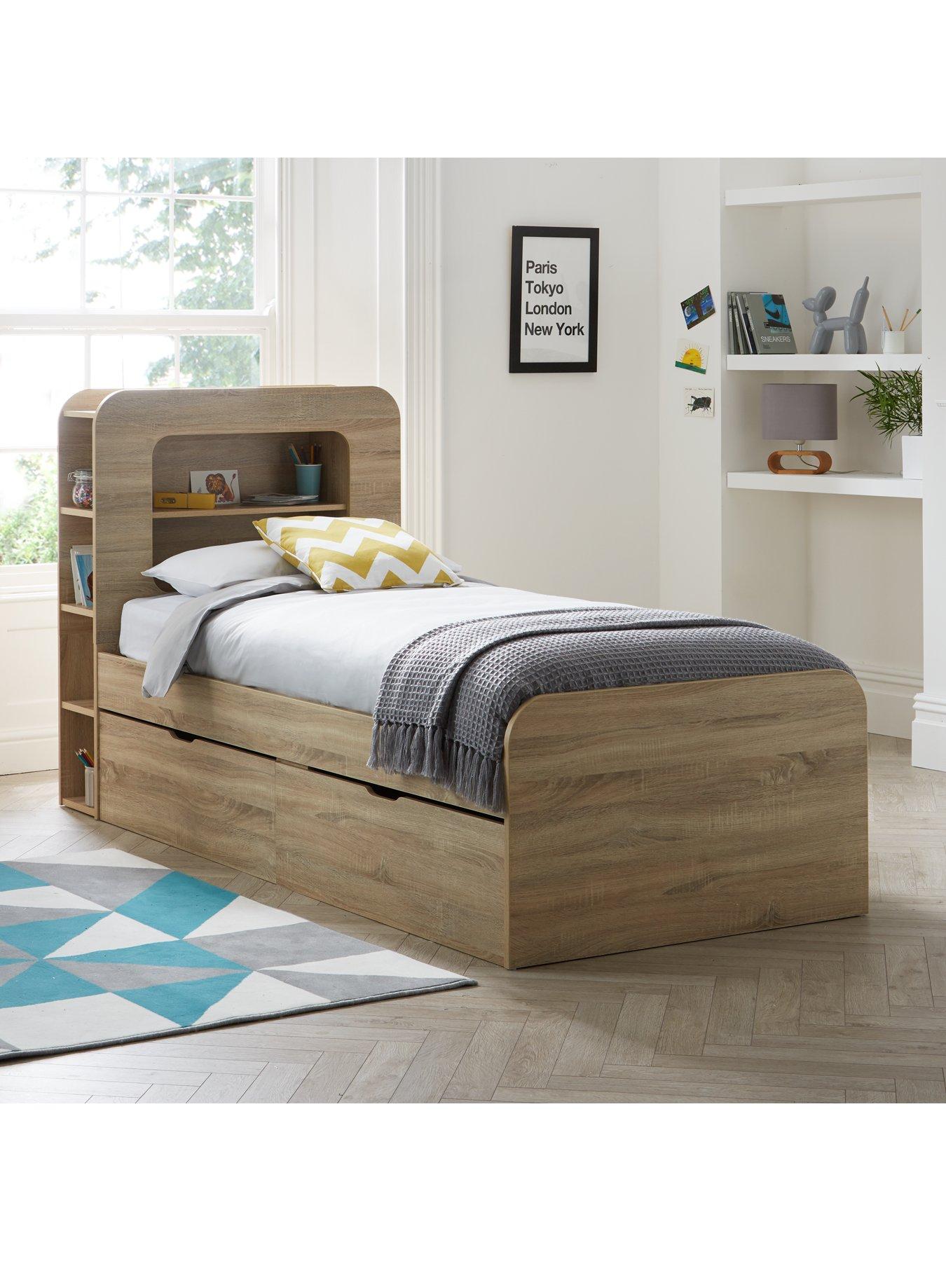 Childrens oak single bed new arrivals