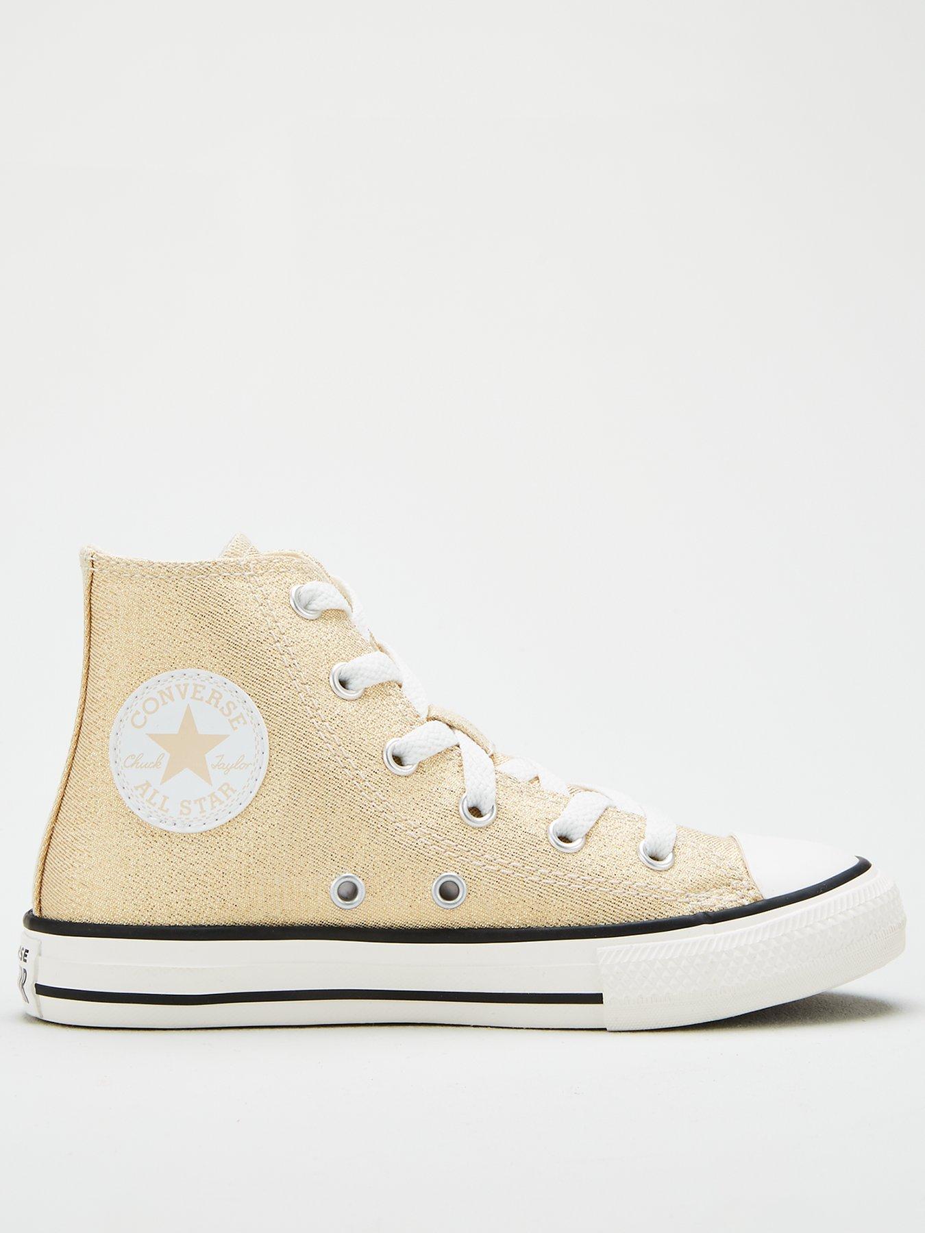 childrens gold trainers