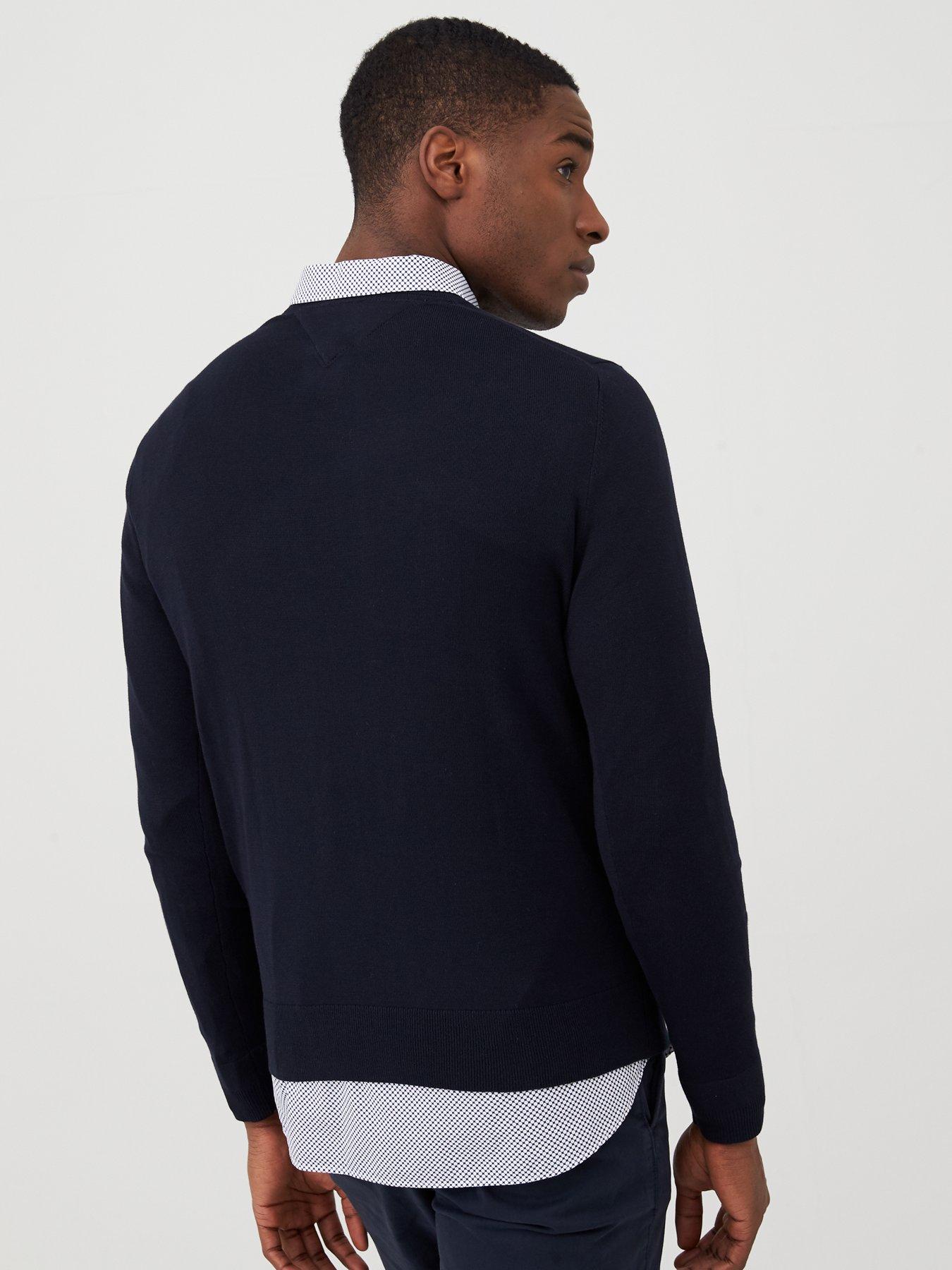 Tommy hilfiger cotton hot sale silk jumper