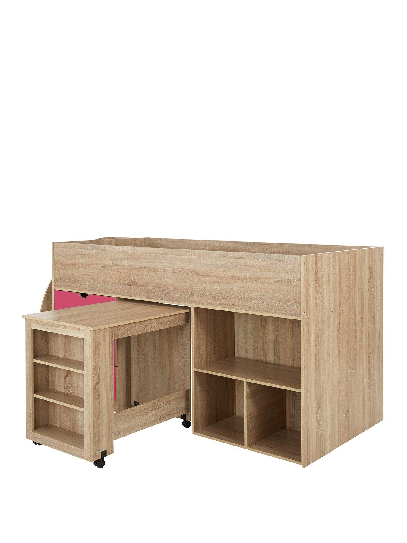 Mico mid sleeper bed with deals storage