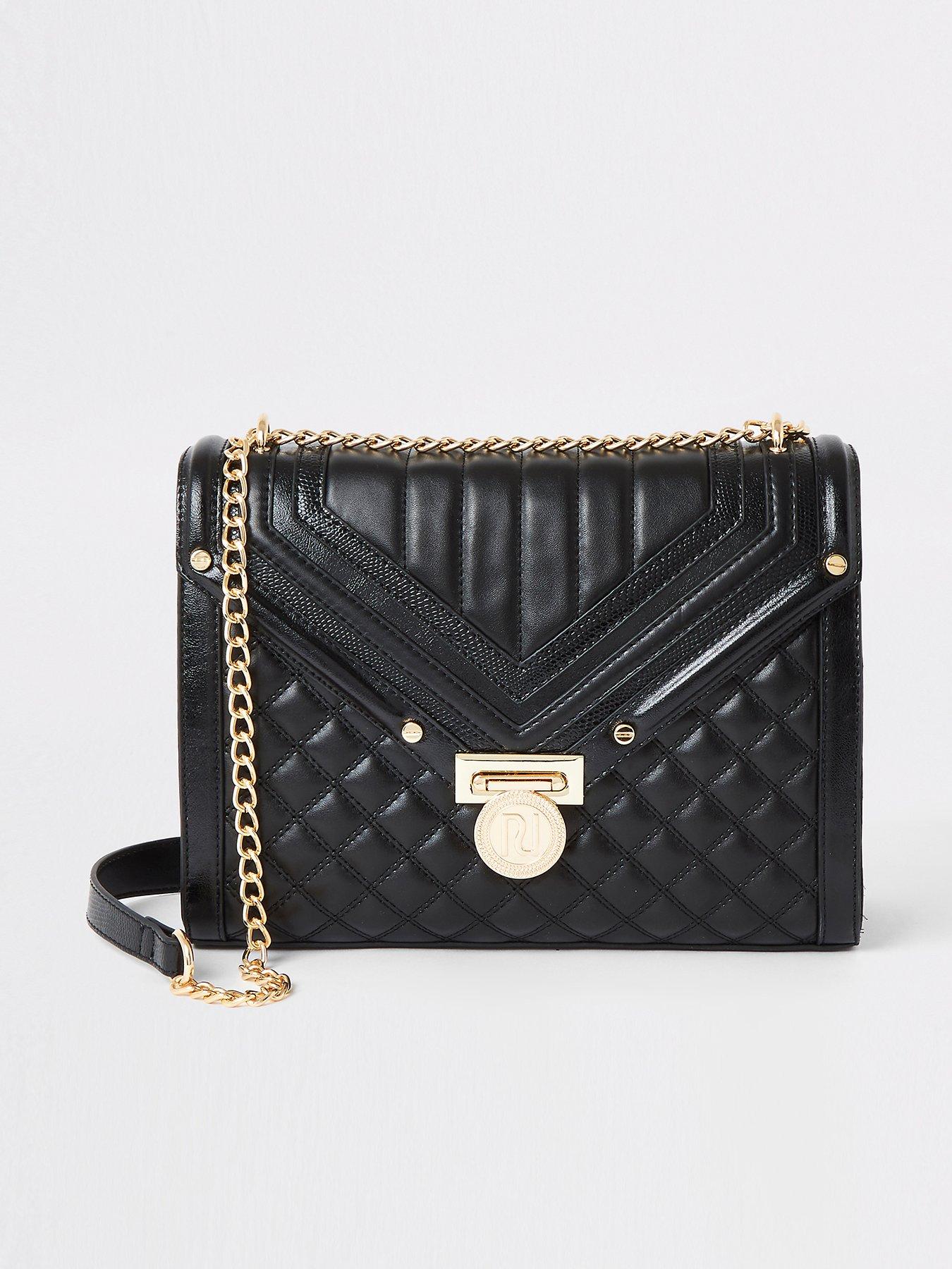 river island quilted shoulder bag