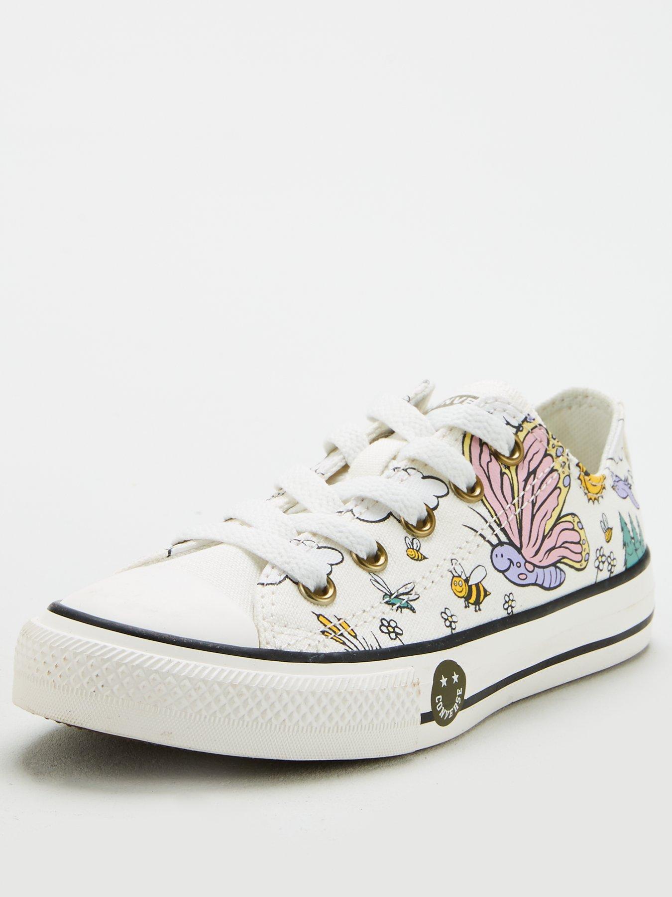 Converse Chuck Taylor All Star Zebra OX Kids Shoes