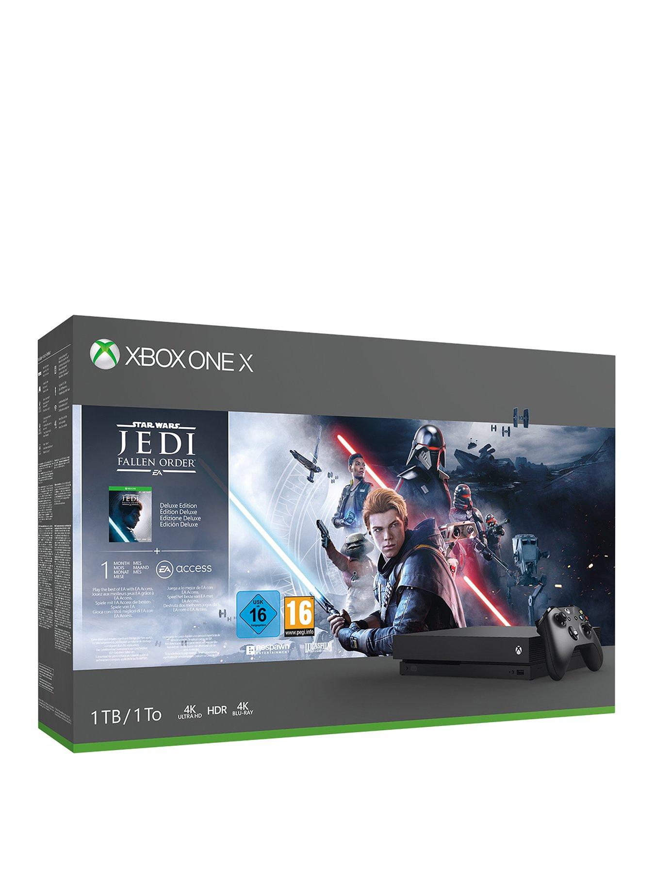 xbox one x with star wars