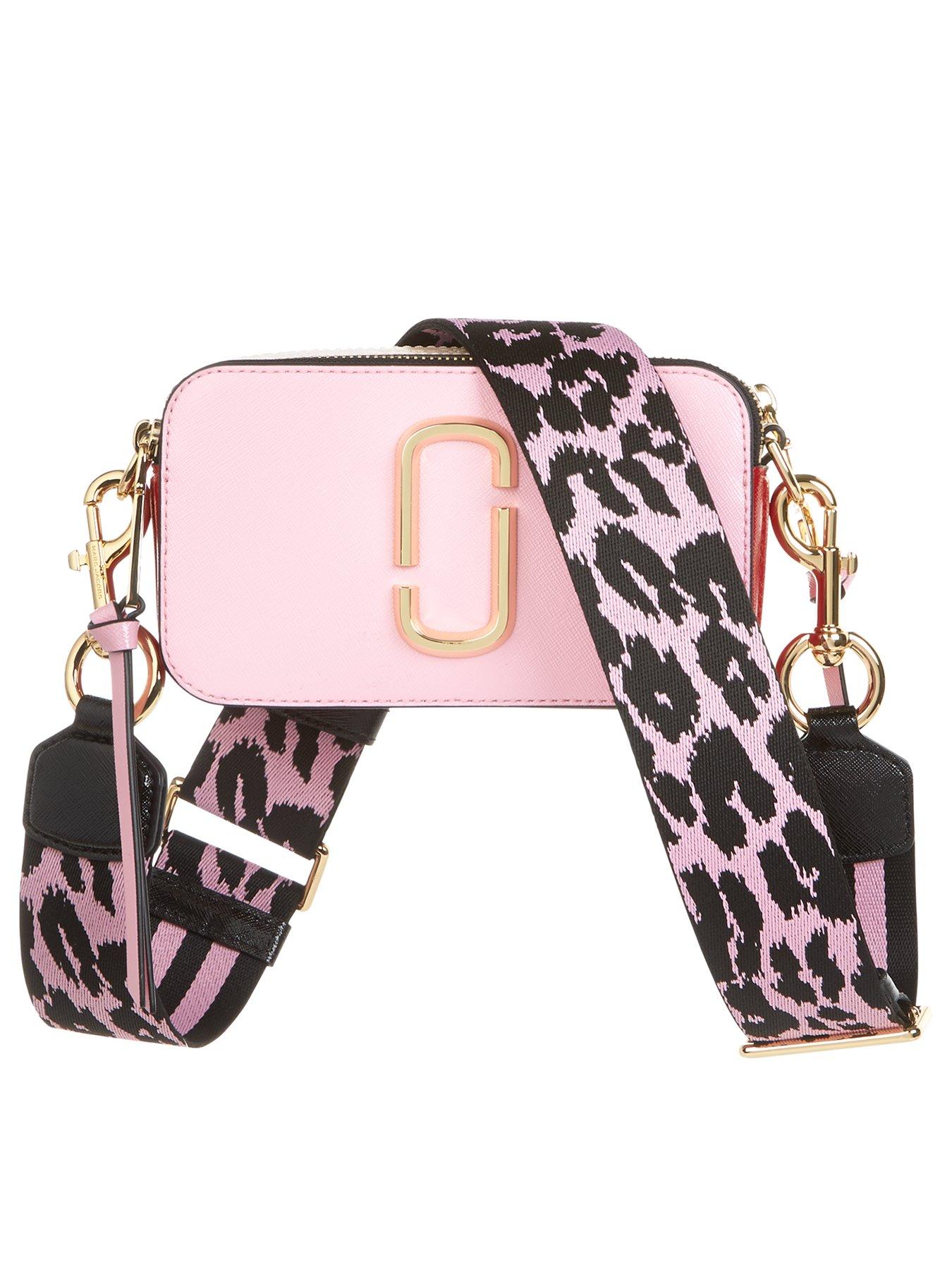 pink luggage strap