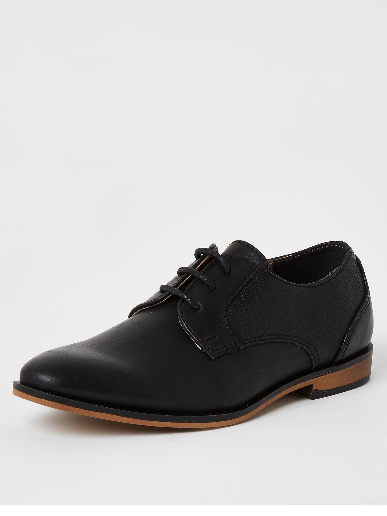black pointed school shoes