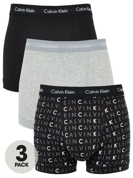 calvin-klein-3-pack-trunks-plainprint