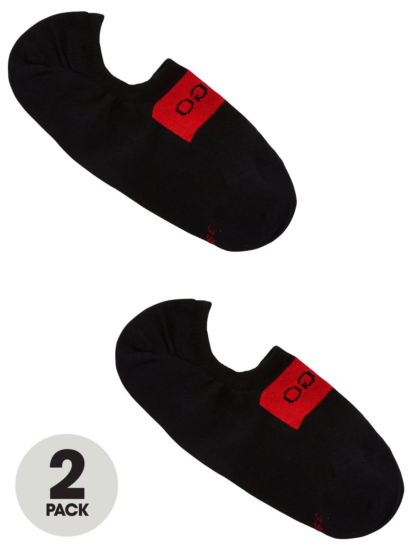 Hugo Bodywear 2 Pack Trainer Liner Socks With Logo review