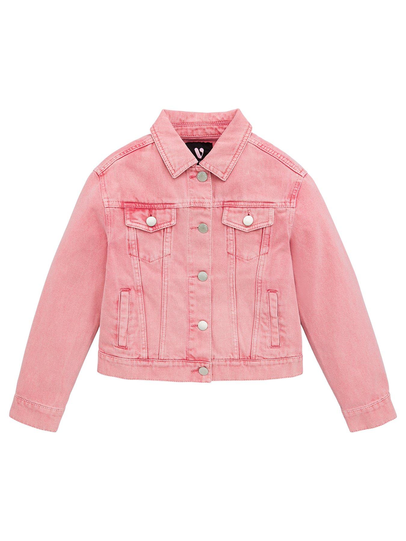 V By Very Girls Acid Wash Denim Jacket review