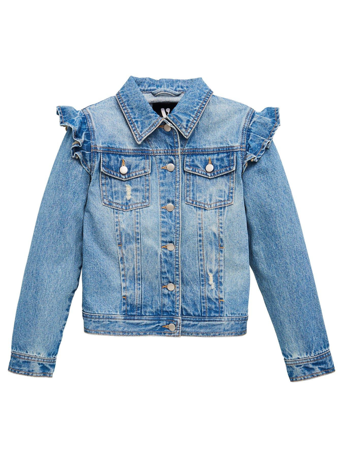 cheap girls denim jacket