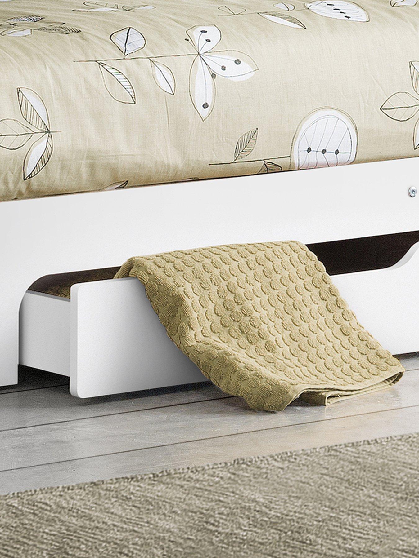 Image 4 of 7 of Julian Bowen Riley Bunk Bed&nbsp;with&nbsp;Spring Mattresses Option - White