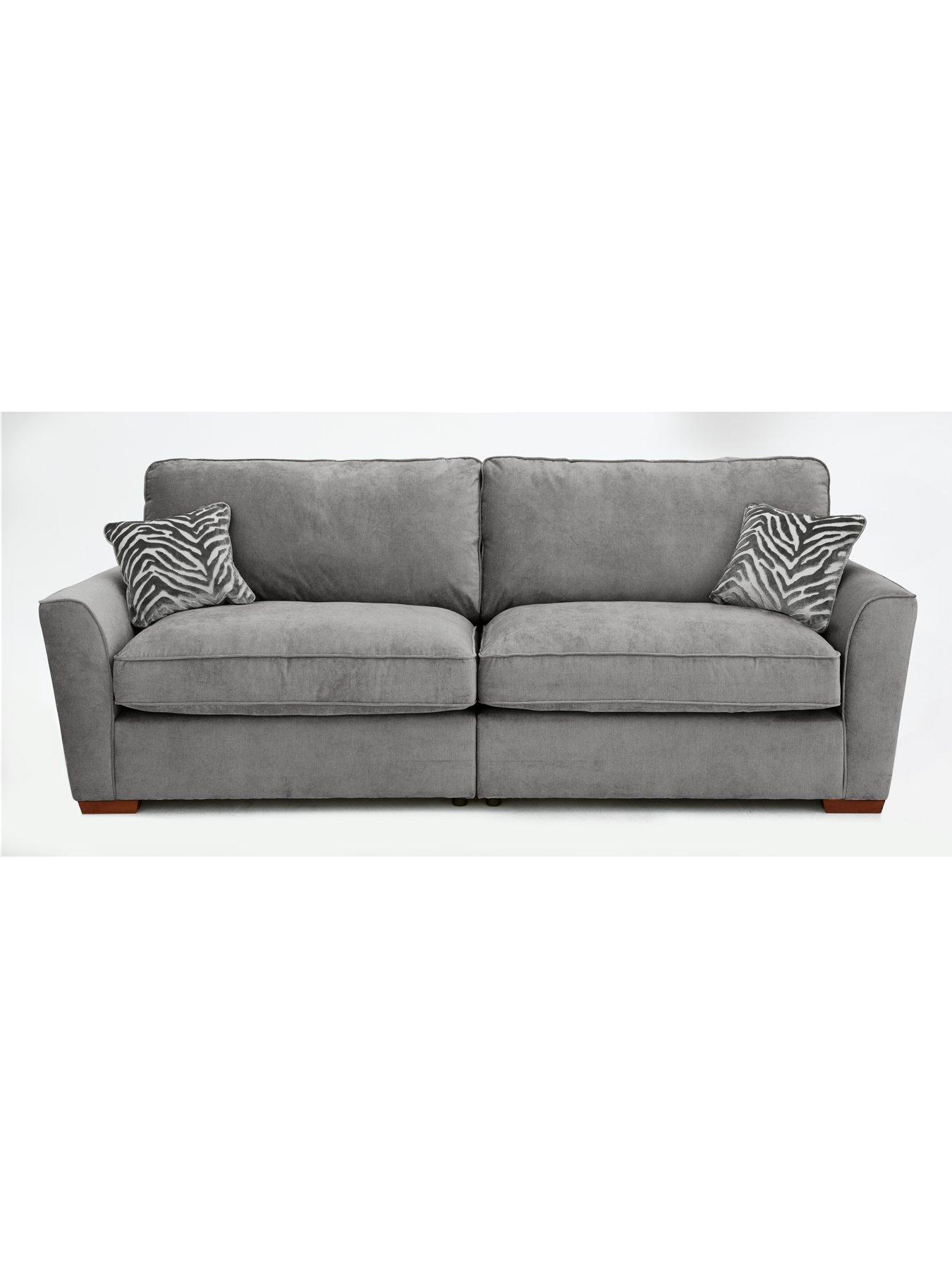 undefined Kingston 4 Seater Fabric Sofa