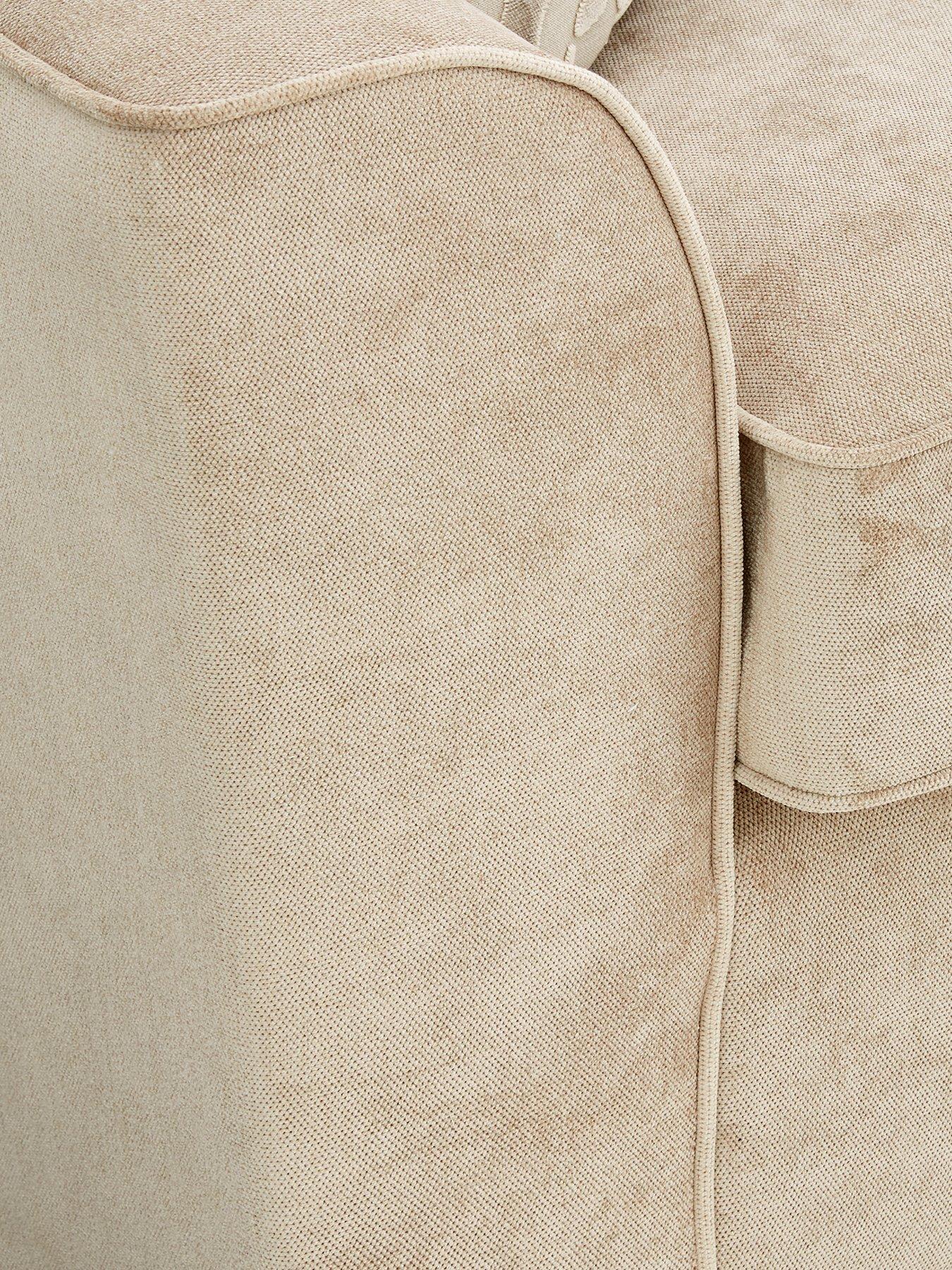 Image 4 of 5 of The Very Collection Kingston L/H Corner Chaise Sofa Bed with Footstool&nbsp;- Made to Order in the UK - FSC&reg; Certified