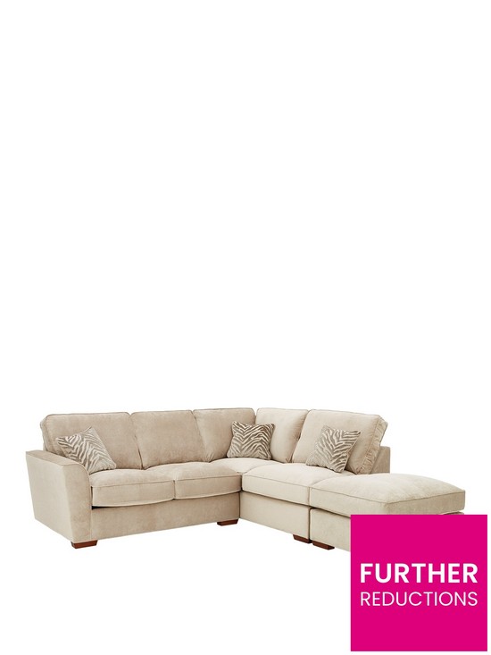 front image of kingston-fabricnbspright-handnbspcorner-chaise-sofa-bednbspwith-footstoolnbsp