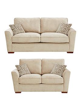 Product photograph of Very Home Kingston 3 Seater 2 Seater Sofa Set from very.co.uk