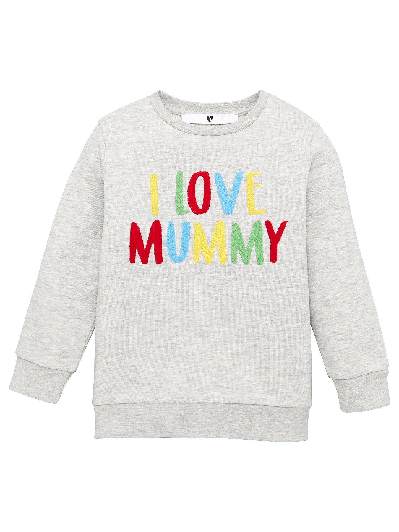 V By Very 'I Love Mummy' Textured Detail Sweatshirt review