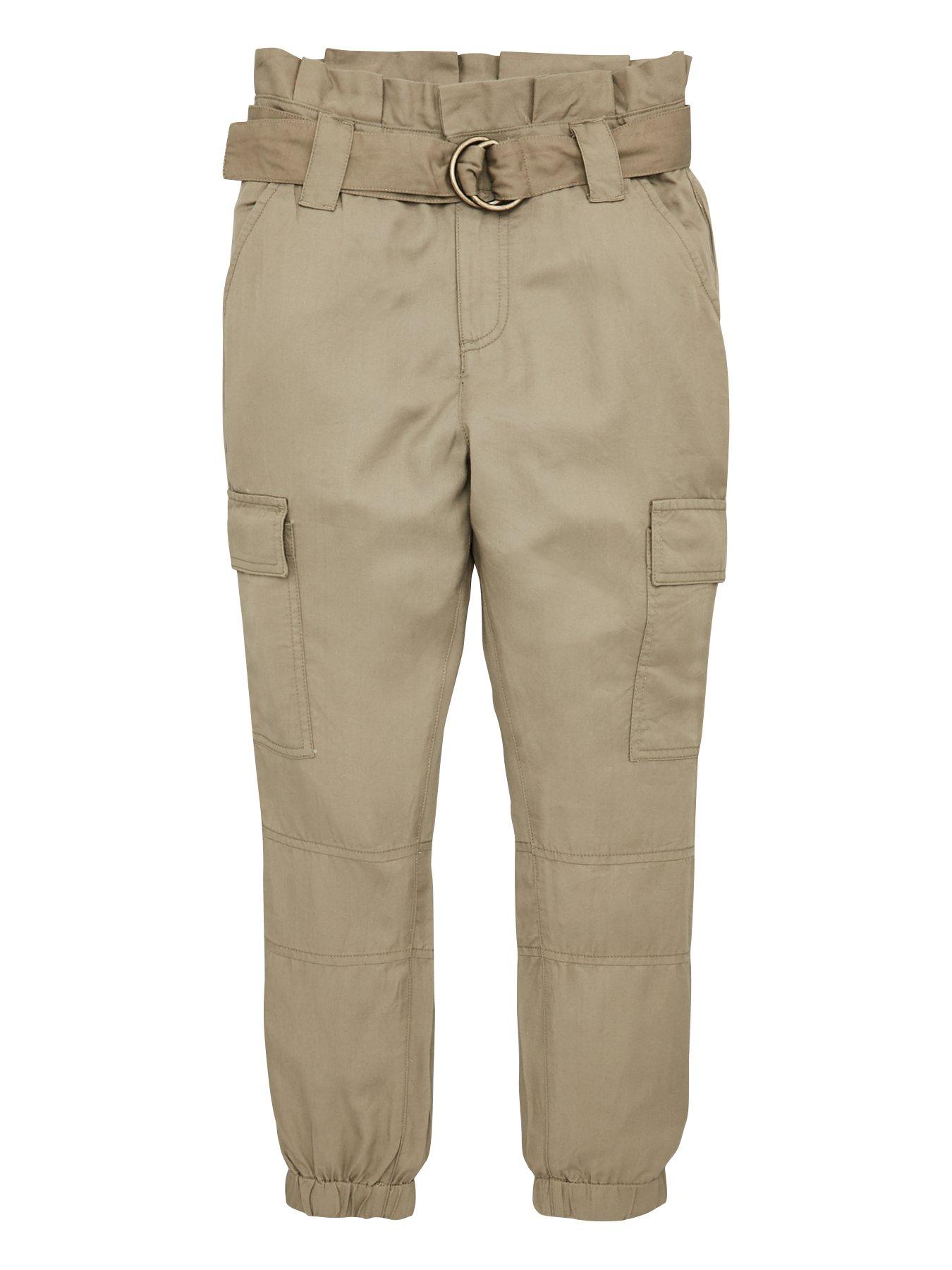 V By Very Girls Utility Paperbag Waist Trousers review