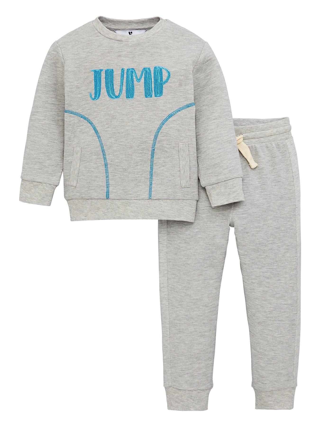 V By Very Boys 2 Piece 'Jump' Ottoman Sweatshirt And Joggers Set review