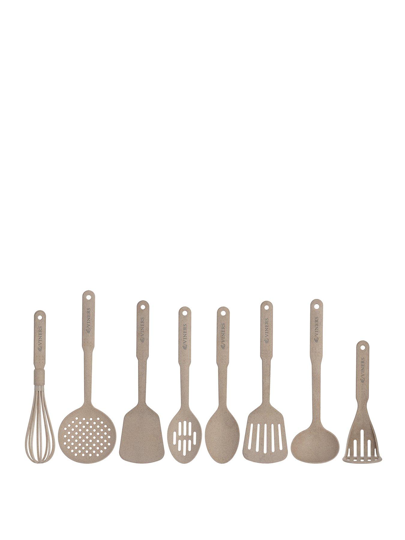 Product photograph of Viners Organic Utensils Ndash Set Of 8 from very.co.uk