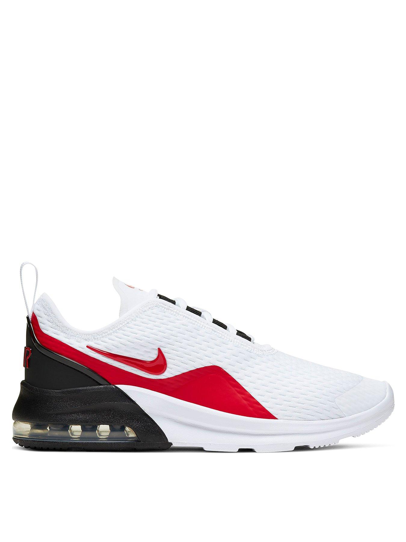 nike trainers white and red