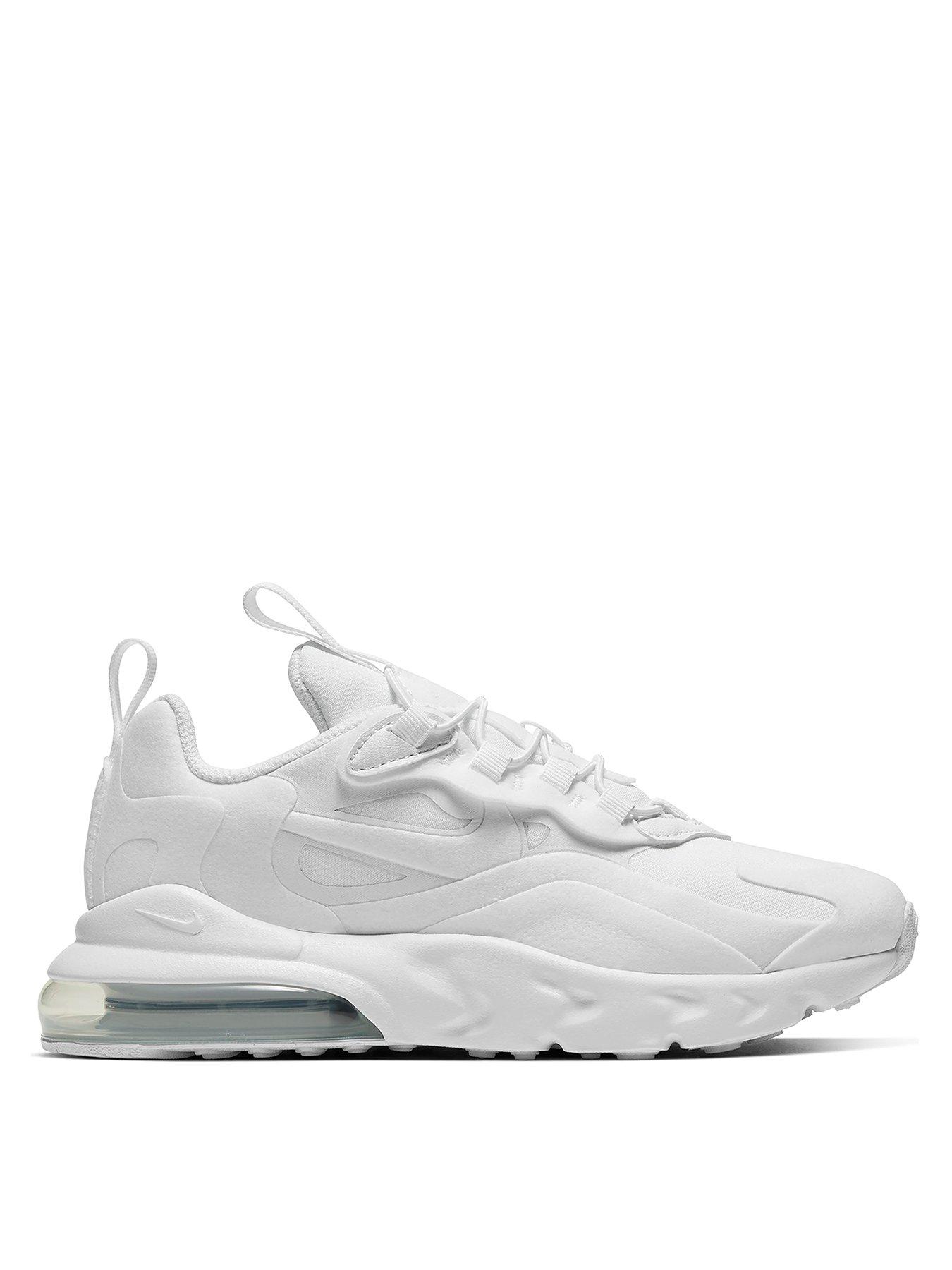 white kids nike trainers