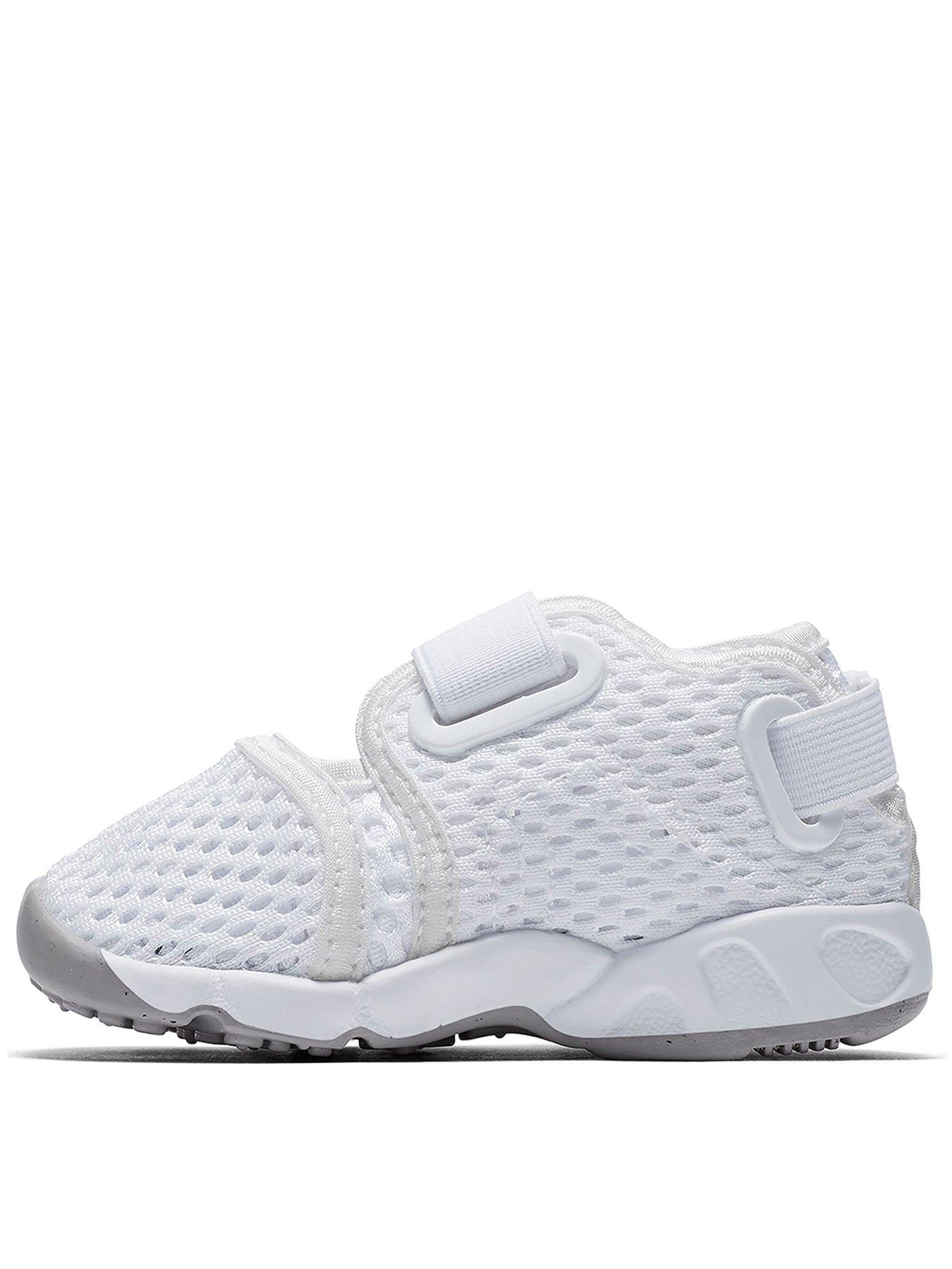 infant white nike rifts