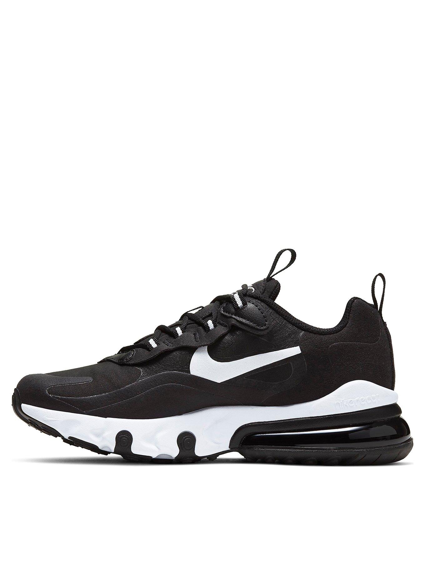 nike 270 black and white junior