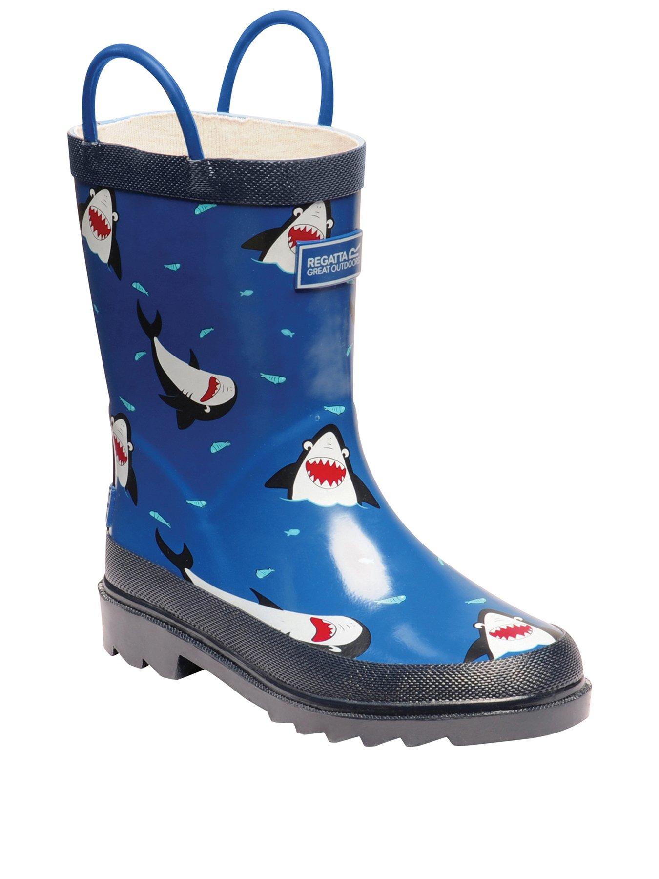 Regatta Boys Mudplay Junior Shark Wellies review