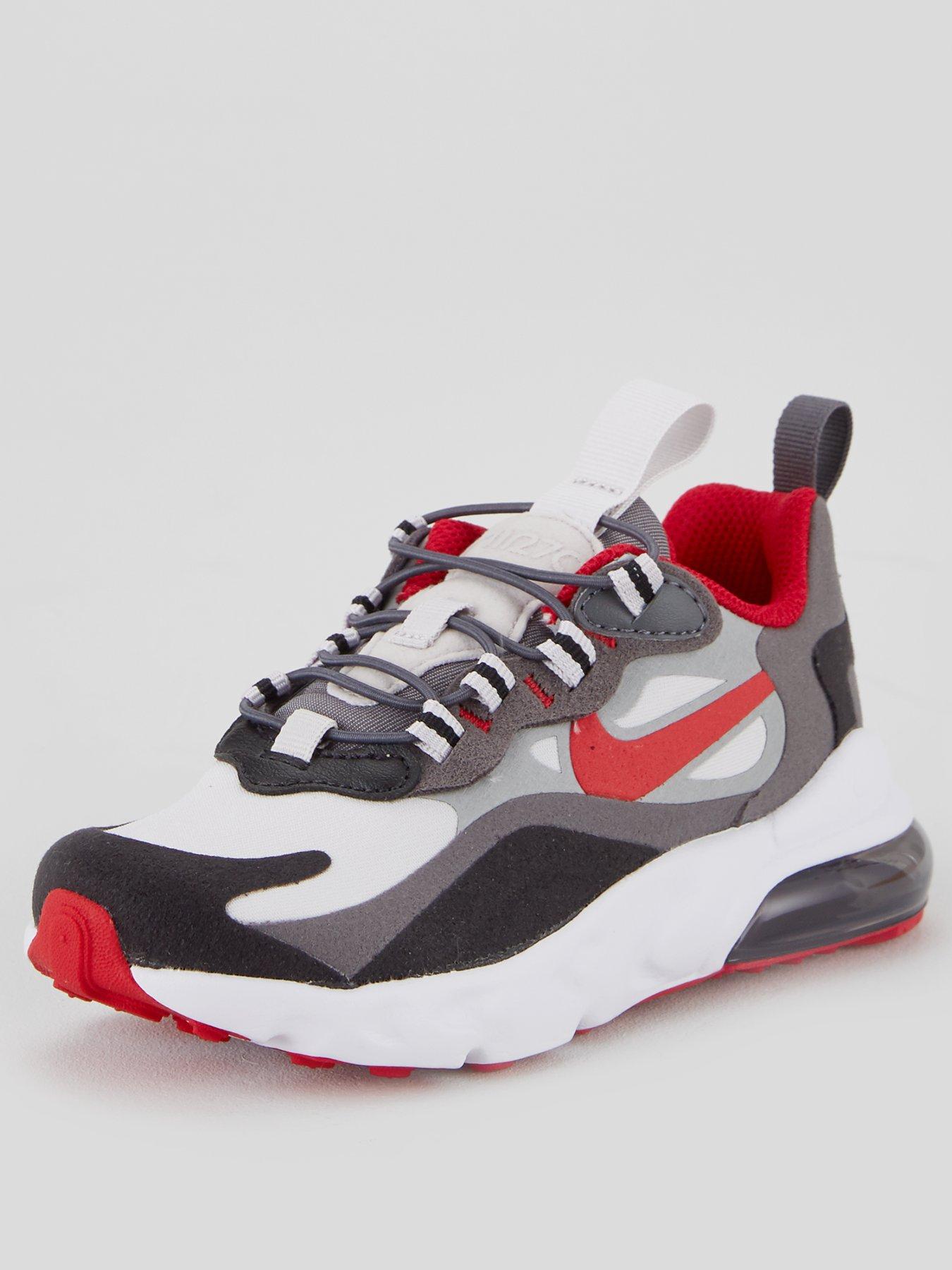 nike 270 grey red