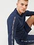  image of tommy-hilfiger-authentic-side-tape-lounge-top-navy