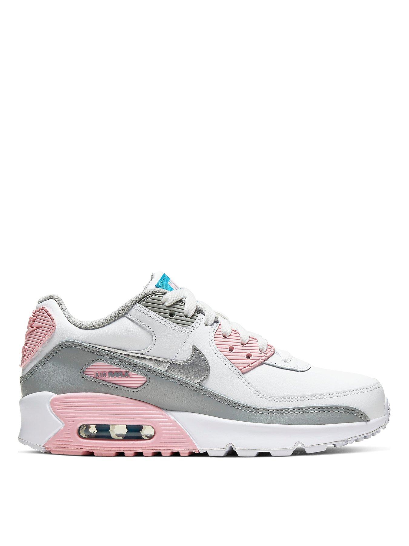 pink nike air max 90 junior