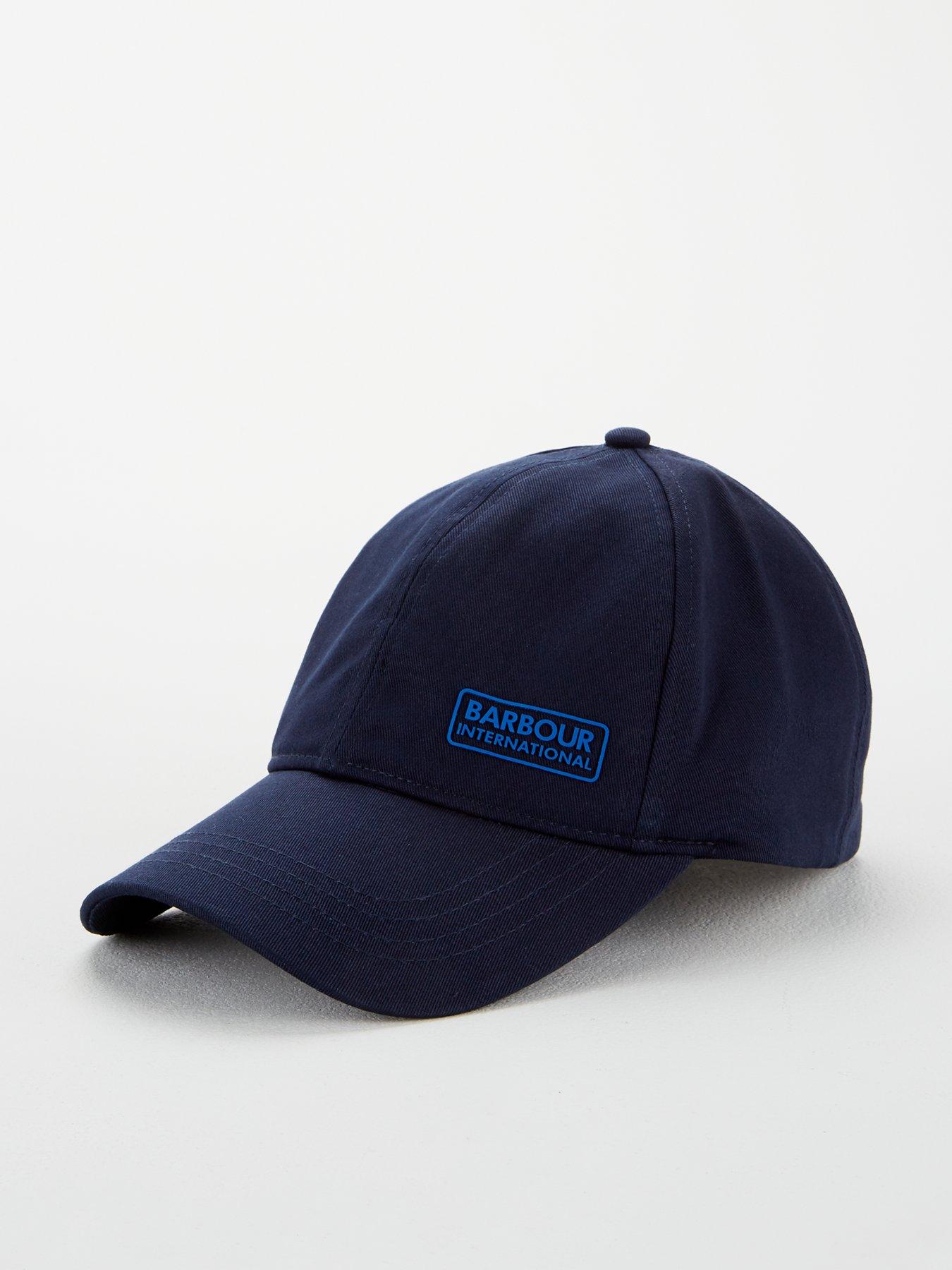 barbour baseball cap navy