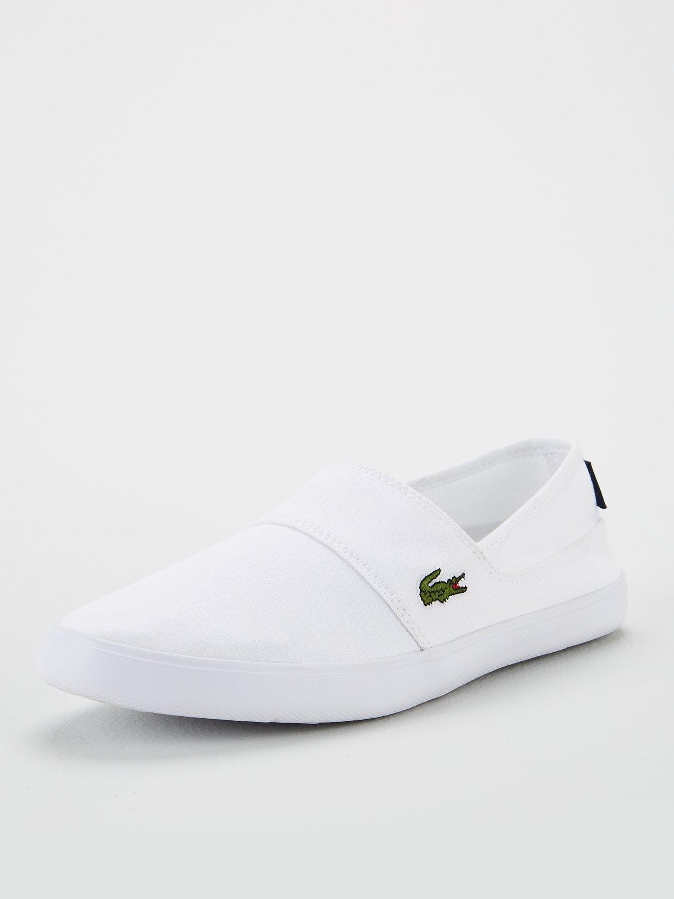 canvas slip on trainers