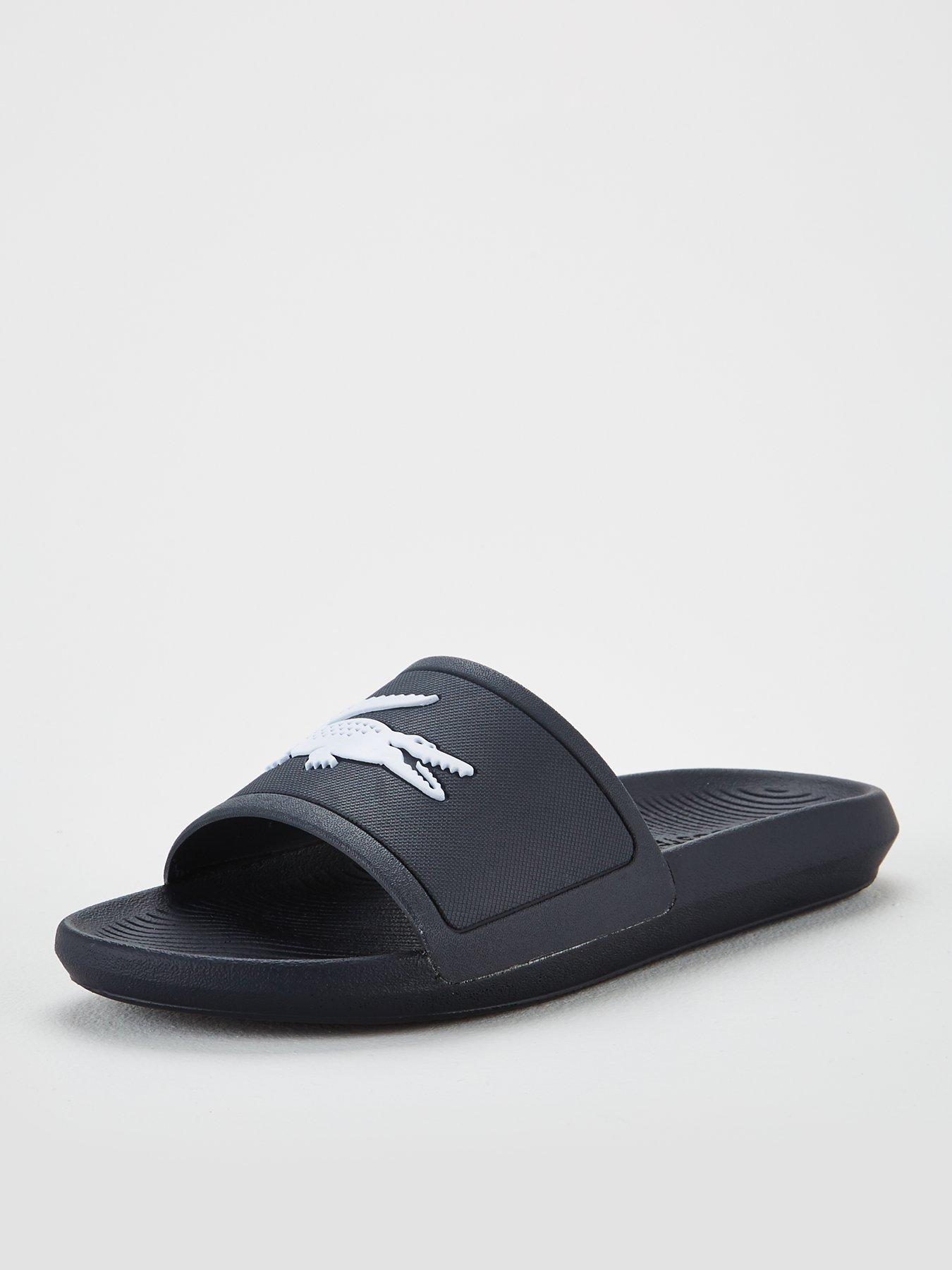 boys lacoste sliders